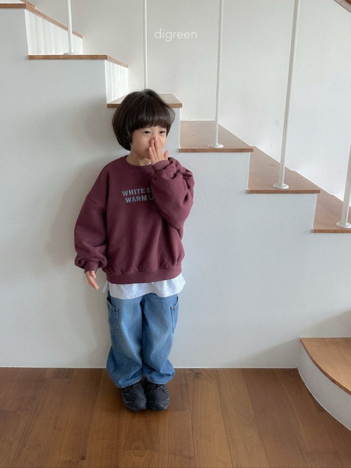 Digreen - Korean Children Fashion - #childrensboutique - Zigzag Sweatshirt - 8