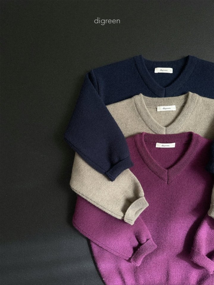 Digreen - Korean Children Fashion - #childofig - Vimo Knit - 4