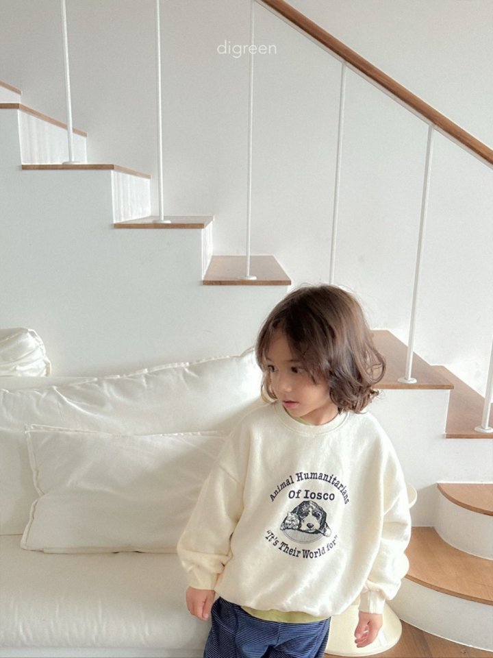 Digreen - Korean Children Fashion - #designkidswear - Puppy Sweatshirt - 7