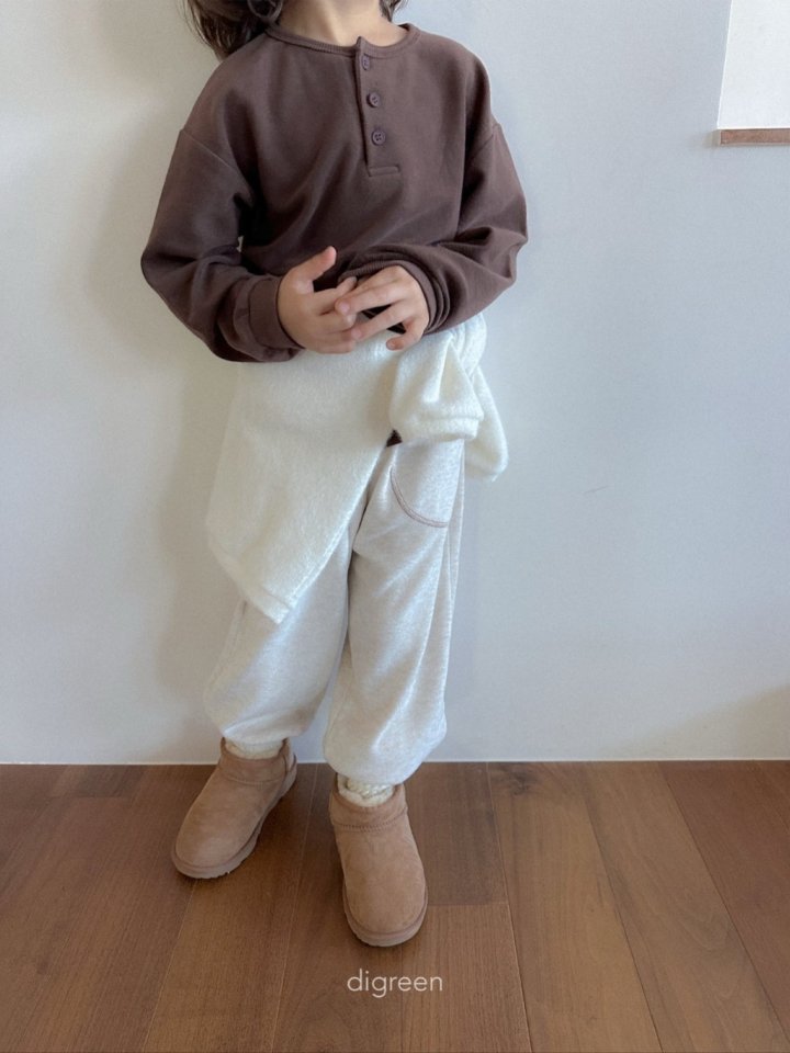 Digreen - Korean Children Fashion - #designkidswear - Button Tee - 5