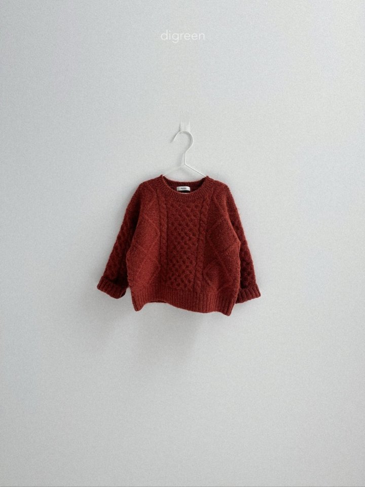 Digreen - Korean Children Fashion - #childrensboutique - Bebe Twist Knit - 4