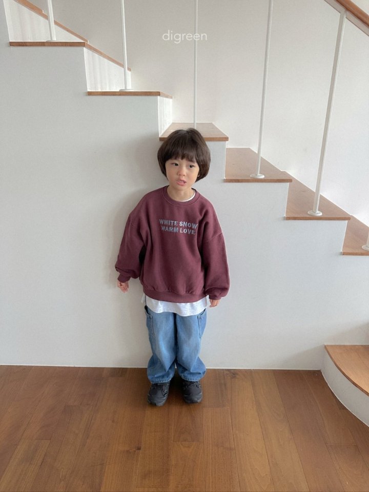 Digreen - Korean Children Fashion - #designkidswear - Zigzag Sweatshirt - 9