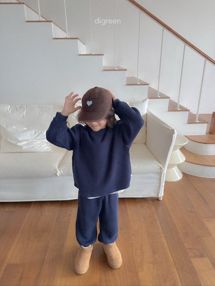 Digreen - Korean Children Fashion - #discoveringself - Waffle Pants - 10