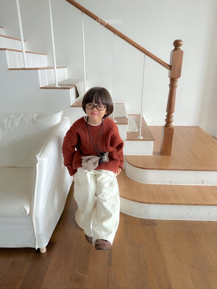 Digreen - Korean Children Fashion - #discoveringself - Bebe Twist Knit - 5