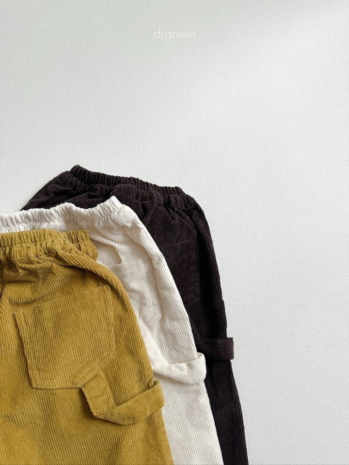 Digreen - Korean Children Fashion - #designkidswear - Olive Pants - 4