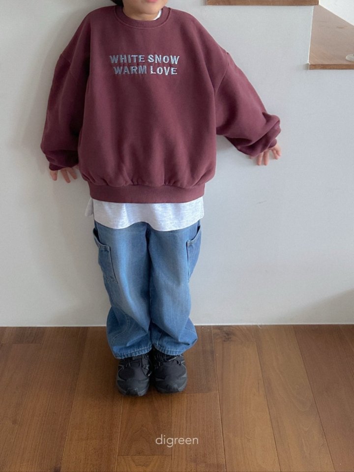 Digreen - Korean Children Fashion - #discoveringself - Zigzag Sweatshirt - 10