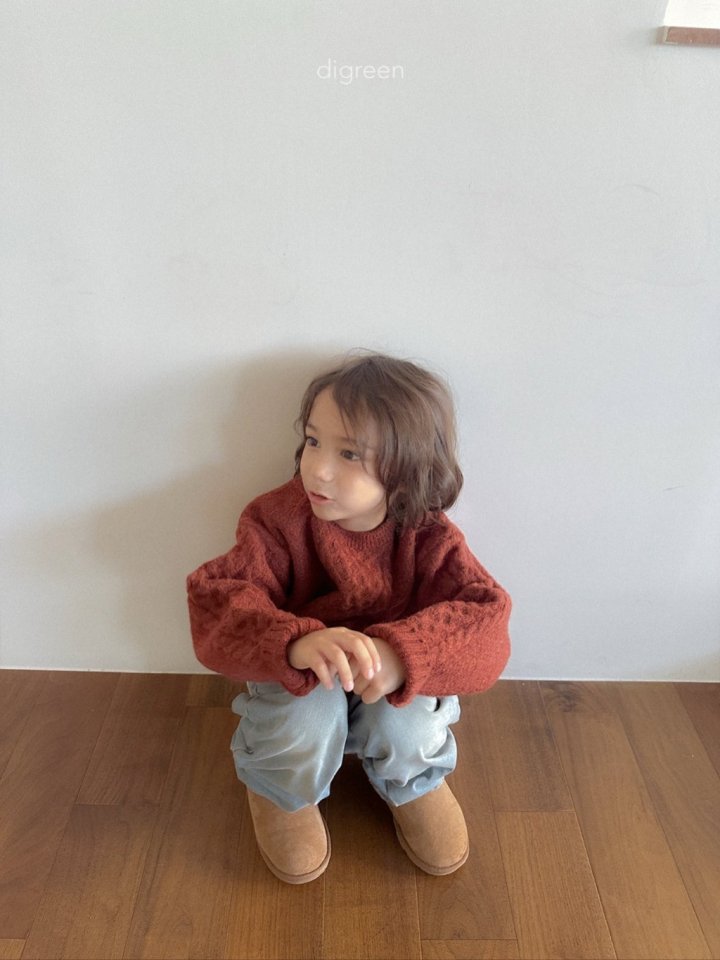 Digreen - Korean Children Fashion - #fashionkids - Bebe Twist Knit - 6