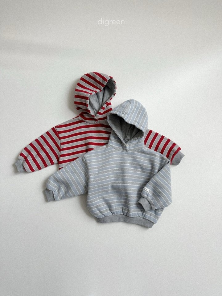 Digreen - Korean Children Fashion - #fashionkids - Snap Hoodie - 2