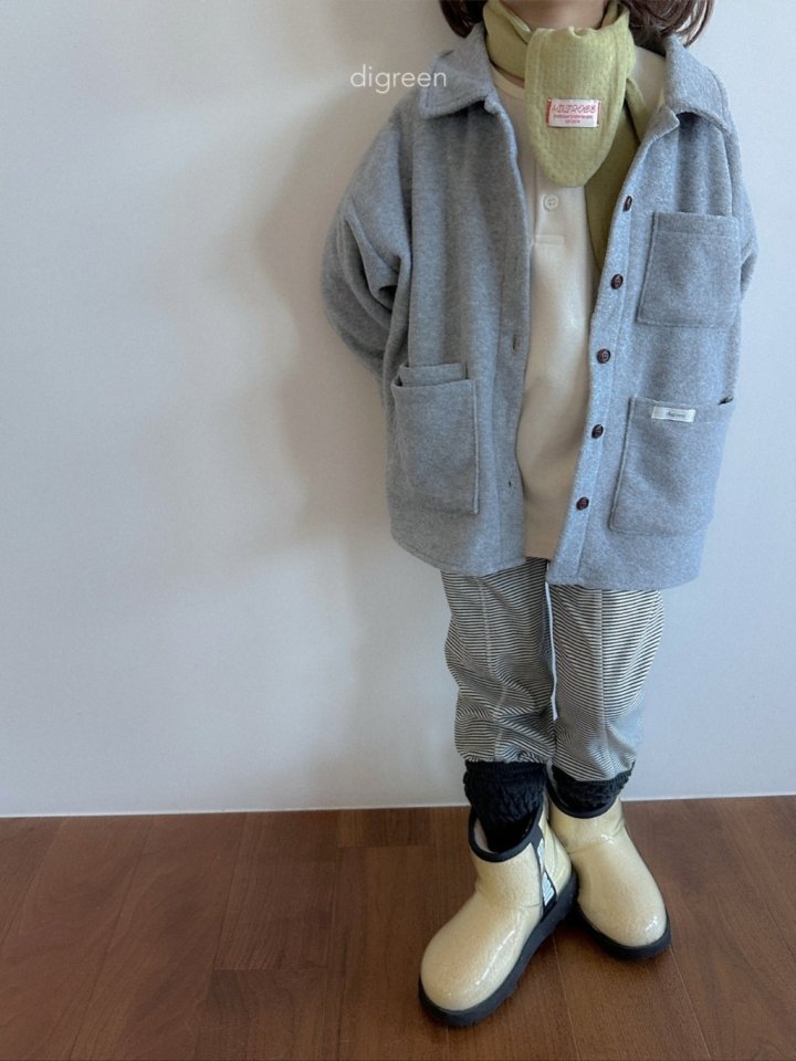 Digreen - Korean Children Fashion - #fashionkids - Stripe Jogger Leggings Pants - 12
