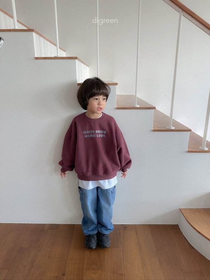 Digreen - Korean Children Fashion - #fashionkids - Zigzag Sweatshirt - 11