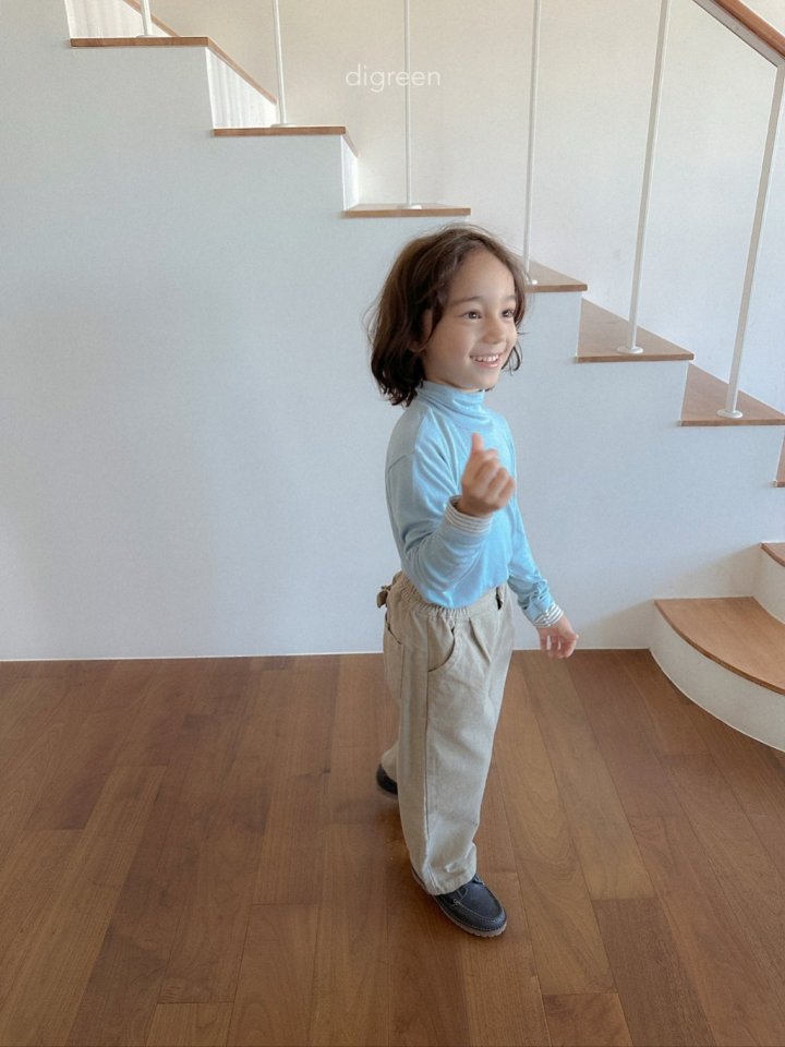 Digreen - Korean Children Fashion - #fashionkids - Minimal Tuck Pants - 6