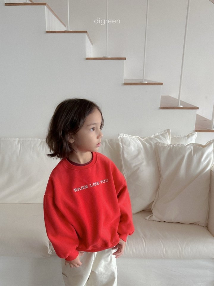 Digreen - Korean Children Fashion - #kidsshorts - Like You Sweatshirt - 5