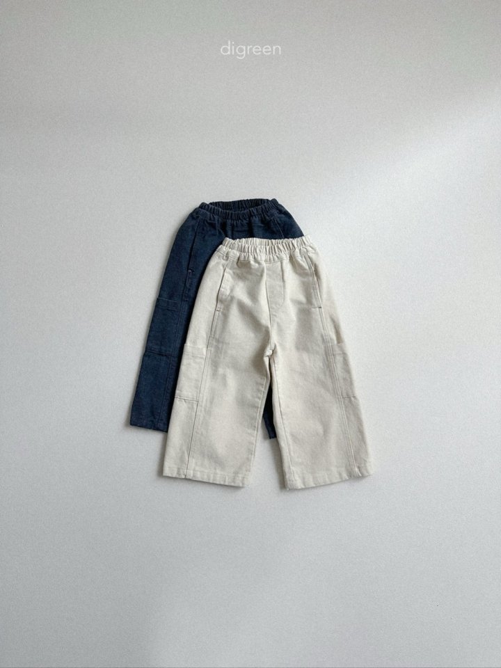 Digreen - Korean Children Fashion - #kidsshorts - Flat Wide Pants - 2