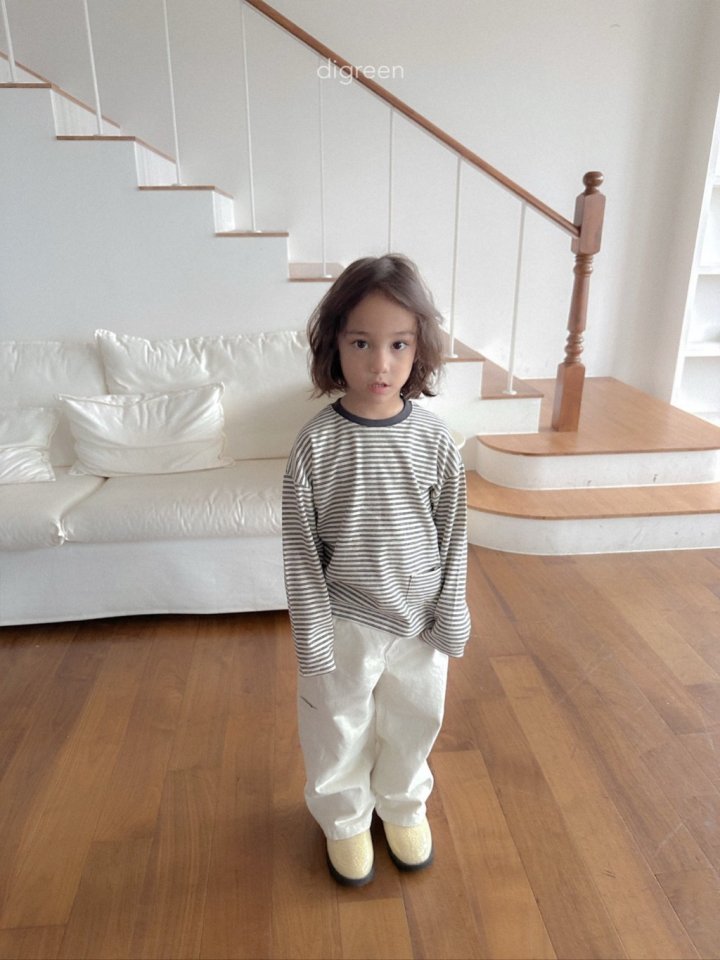Digreen - Korean Children Fashion - #kidsshorts - Pocket Tee - 11