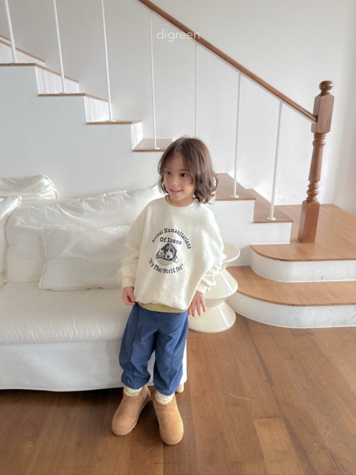 Digreen - Korean Children Fashion - #kidsshorts - Puppy Sweatshirt - 10