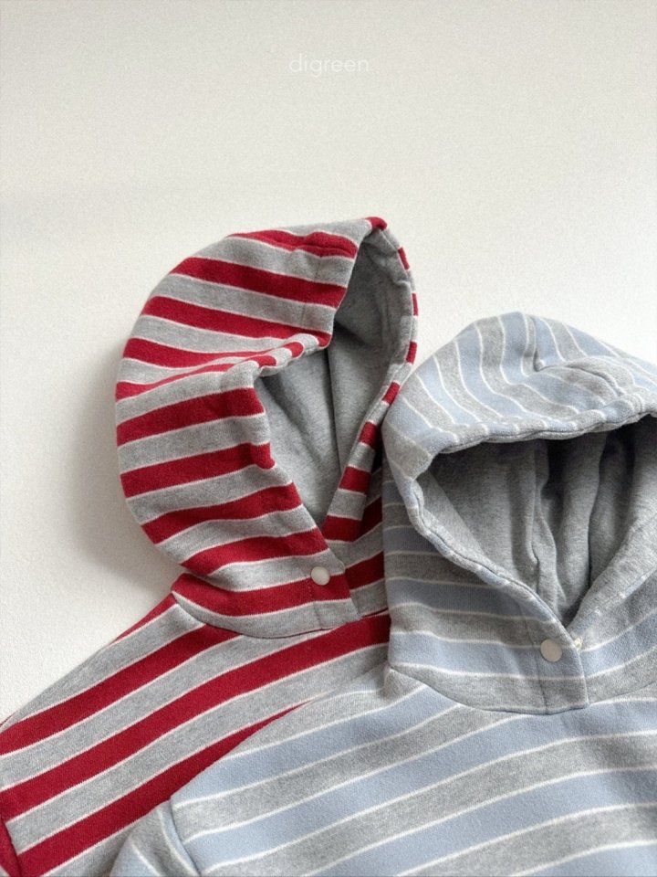 Digreen - Korean Children Fashion - #kidsshorts - Snap Hoodie - 3