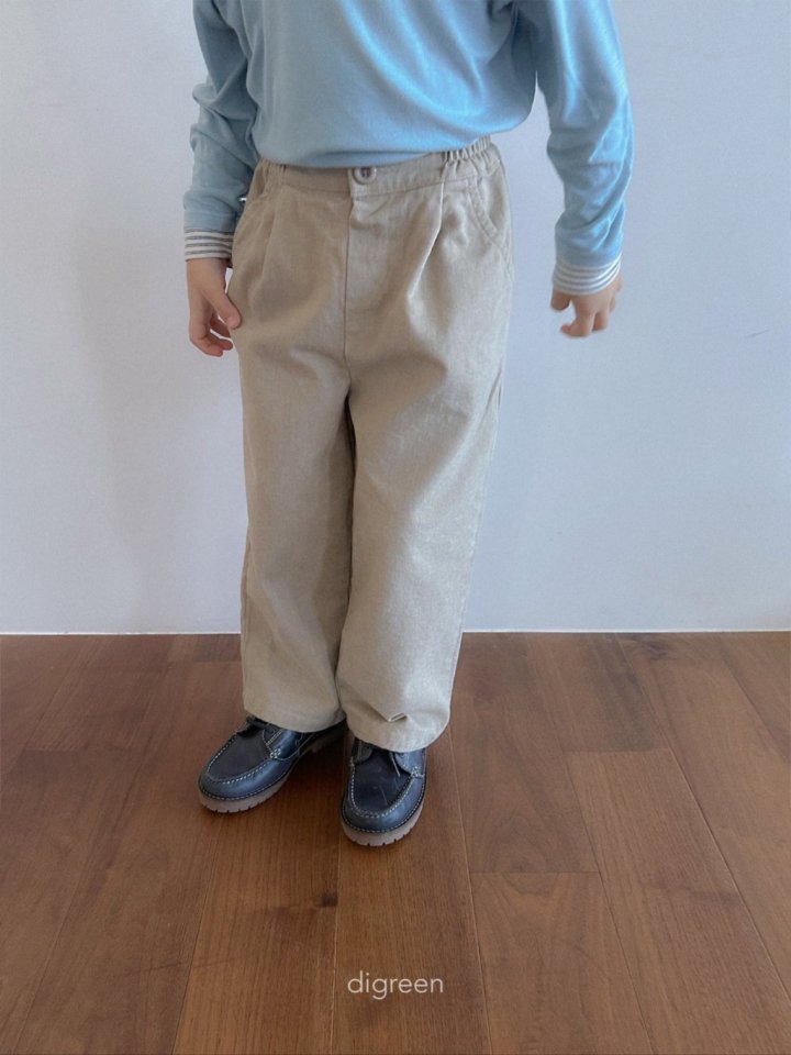 Digreen - Korean Children Fashion - #kidsshorts - Minimal Tuck Pants - 7