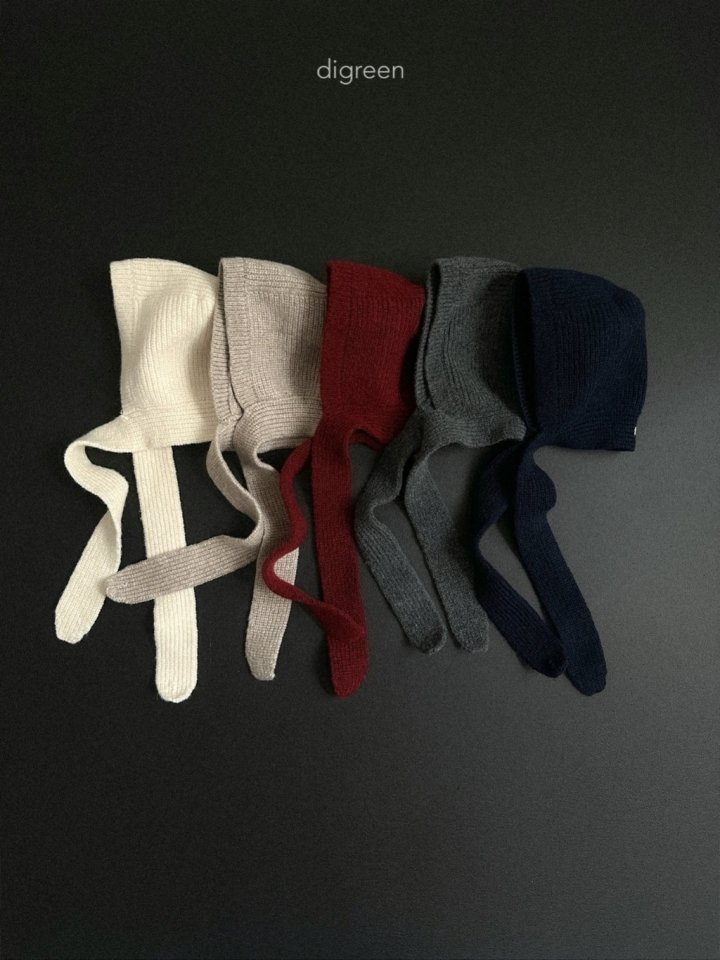 Digreen - Korean Children Fashion - #kidsstore - Momo Hooded Muffler - 3