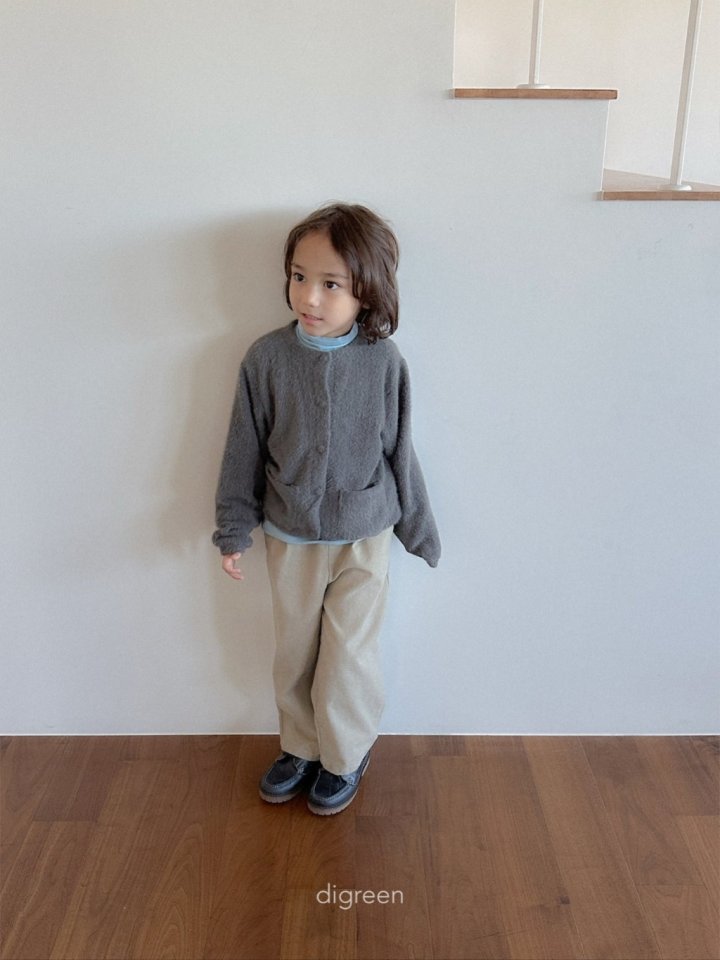 Digreen - Korean Children Fashion - #kidsstore - Minimal Tuck Pants - 8