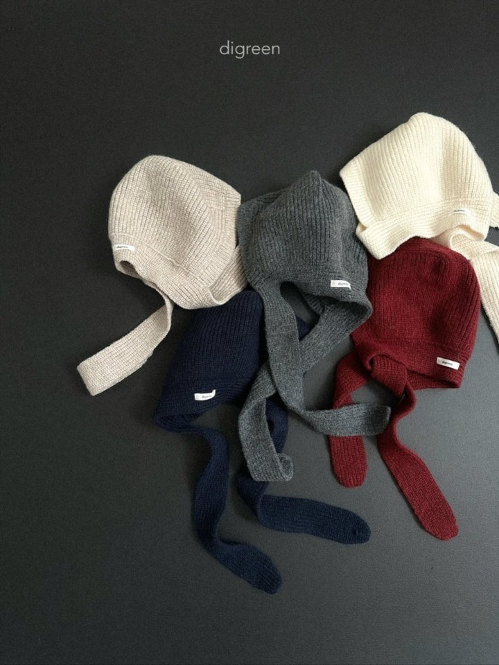 Digreen - Korean Children Fashion - #kidsstore - Momo Hooded Muffler - 4