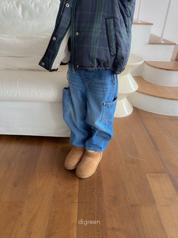 Digreen - Korean Children Fashion - #kidzfashiontrend - Tilt Jeans - 9
