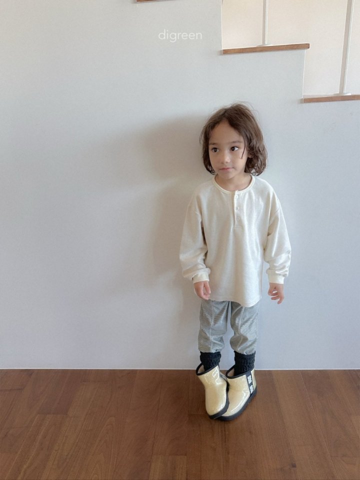 Digreen - Korean Children Fashion - #kidzfashiontrend - Button Tee - 10