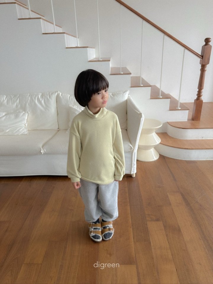 Digreen - Korean Children Fashion - #kidzfashiontrend - Teddy Turtleneck Tee - 7