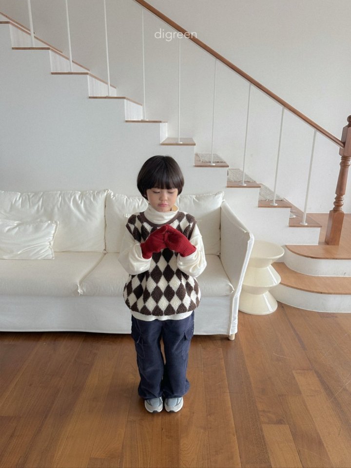 Digreen - Korean Children Fashion - #littlefashionista - Wool Winnie Gloves - 8