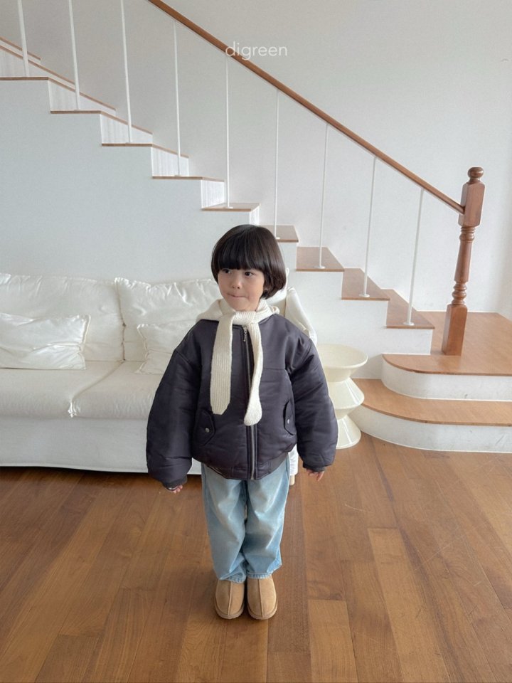 Digreen - Korean Children Fashion - #littlefashionista - Momo Hooded Muffler - 6