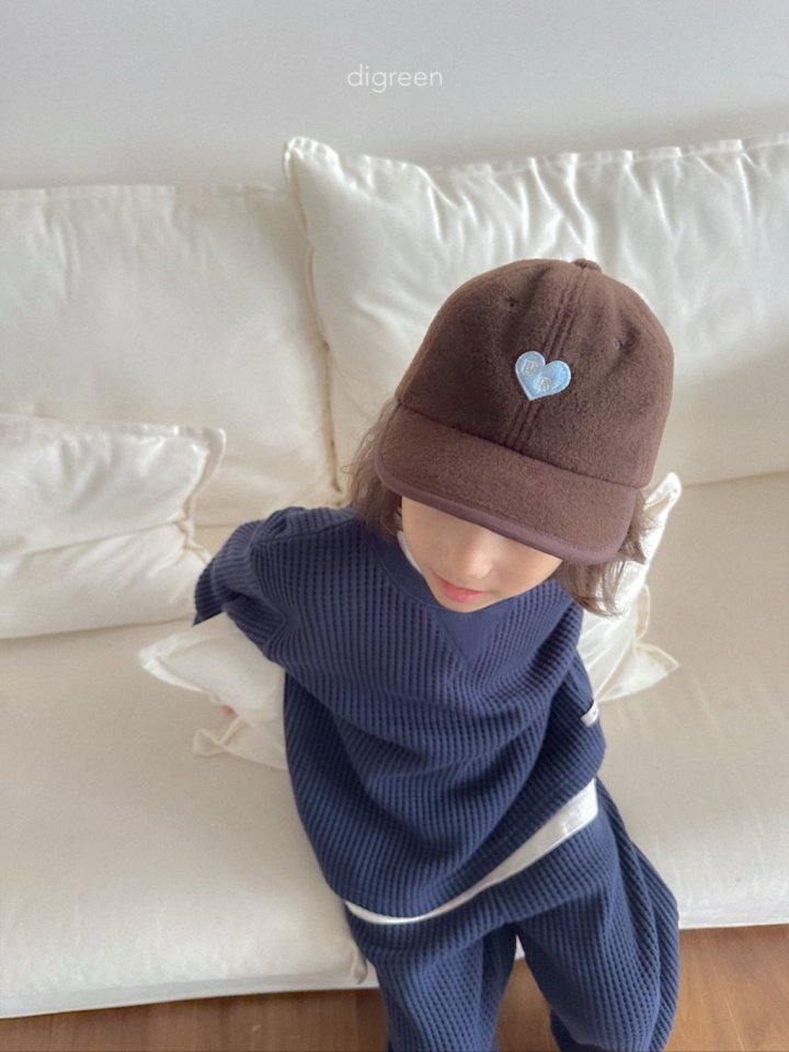 Digreen - Korean Children Fashion - #littlefashionista - Bibi Heart Cap - 5