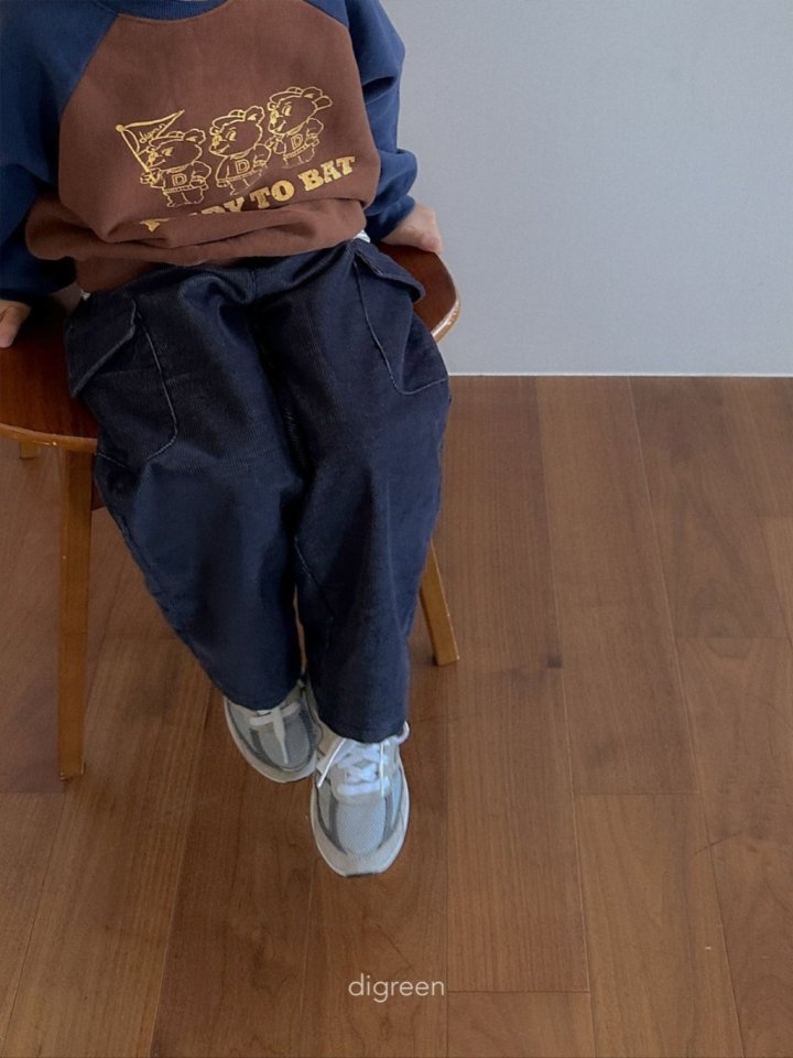 Digreen - Korean Children Fashion - #littlefashionista - Bear Raglan Sweatshirt - 7