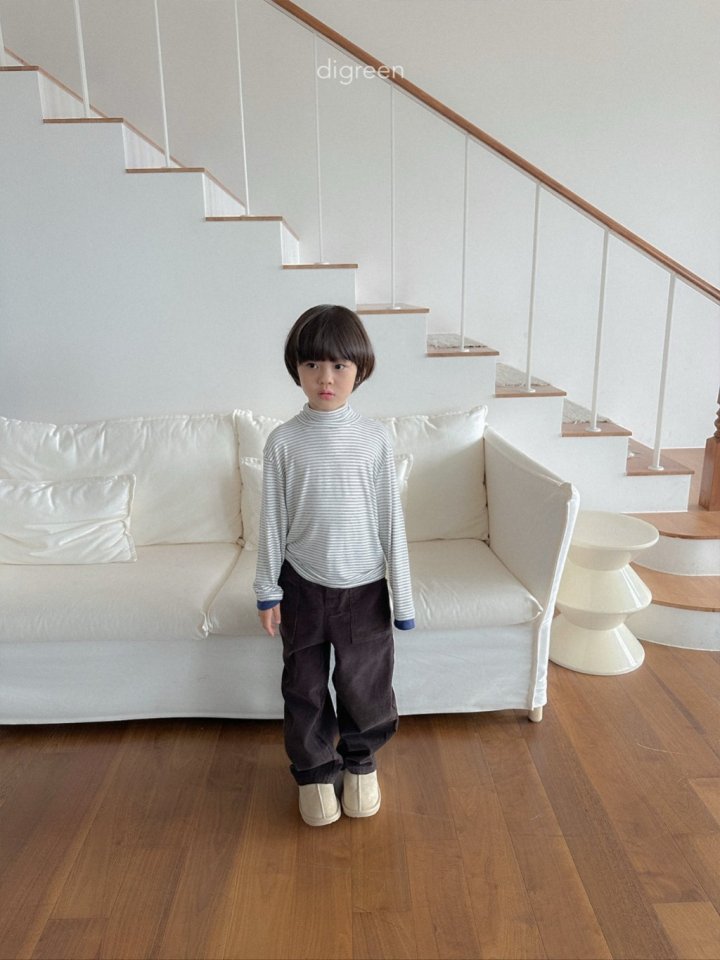 Digreen - Korean Children Fashion - #littlefashionista - Layered Turtleneck Tee - 5