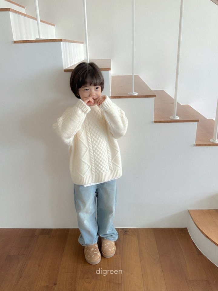 Digreen - Korean Children Fashion - #littlefashionista - Bebe Twist Knit - 11
