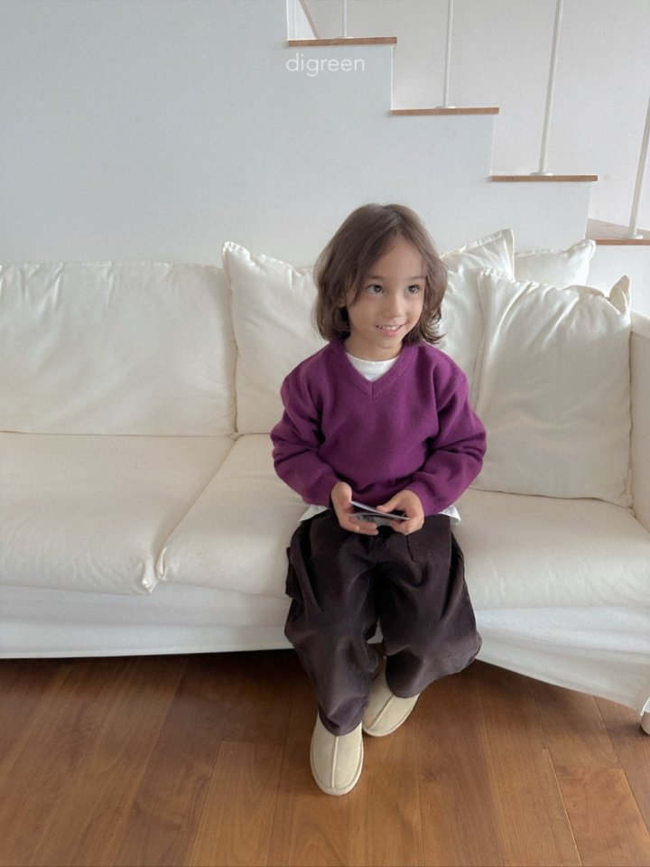 Digreen - Korean Children Fashion - #littlefashionista - Olive Pants - 10
