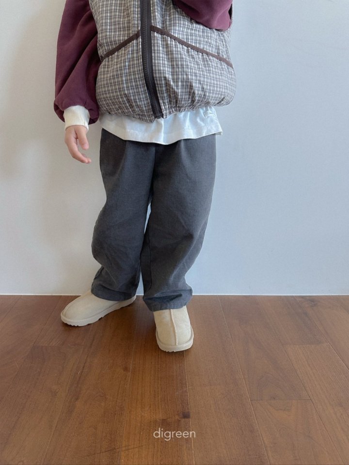 Digreen - Korean Children Fashion - #littlefashionista - Minimal Tuck Pants - 11