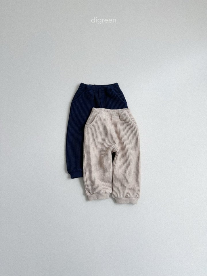 Digreen - Korean Children Fashion - #magicofchildhood - Waffle Pants