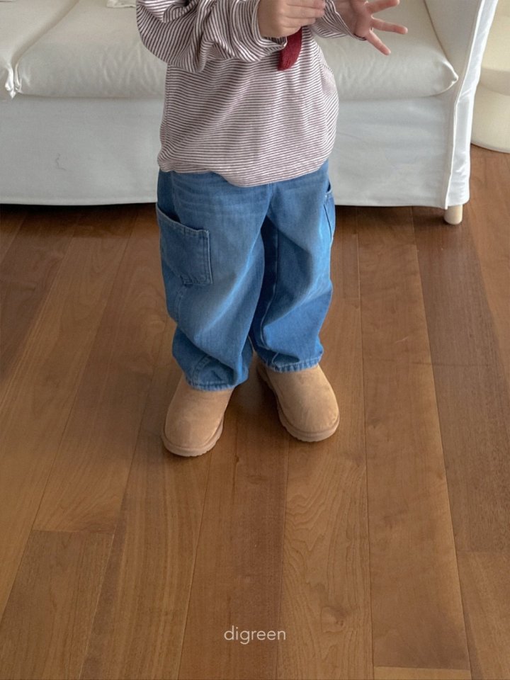 Digreen - Korean Children Fashion - #magicofchildhood - Tilt Jeans - 12