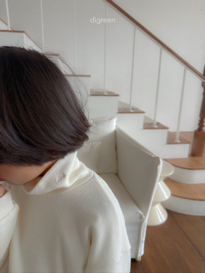 Digreen - Korean Children Fashion - #magicofchildhood - Teddy Turtleneck Tee - 10