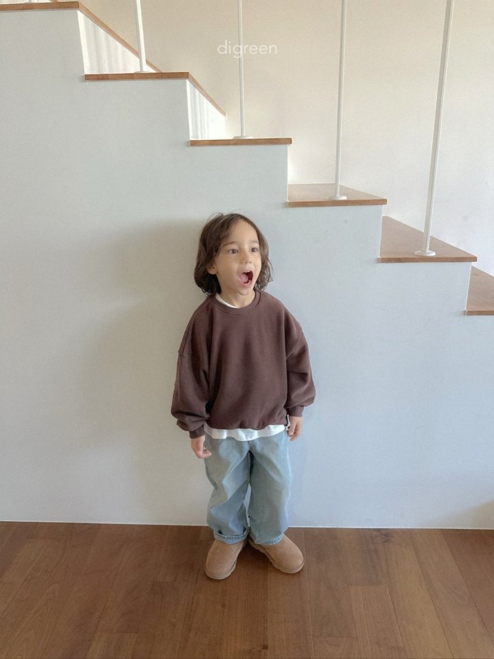 Digreen - Korean Children Fashion - #minifashionista - Argyle Patch Sweatshirt - 6