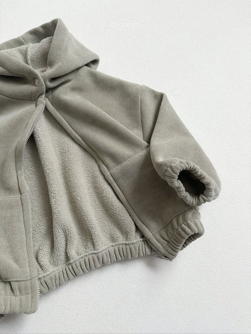 Digreen - Korean Children Fashion - #magicofchildhood - Bell Hood Zip-up - 4