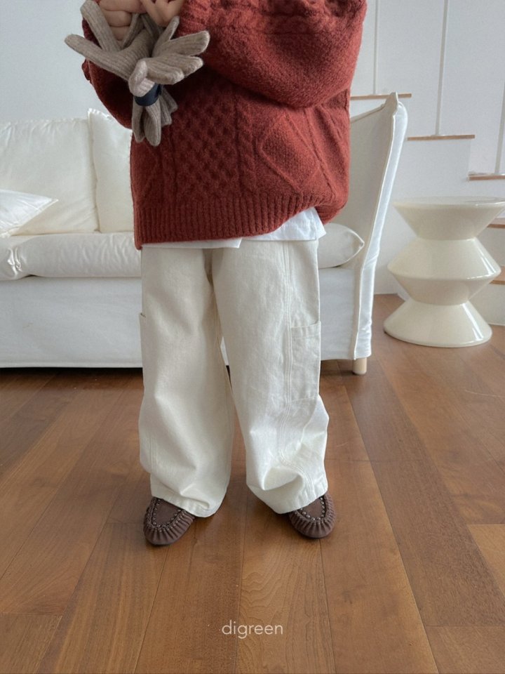 Digreen - Korean Children Fashion - #prettylittlegirls - Flat Wide Pants - 9