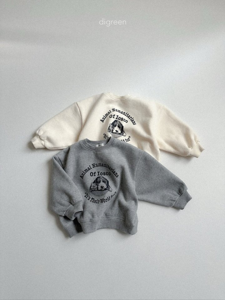 Digreen - Korean Children Fashion - #prettylittlegirls - Puppy Sweatshirt - 3