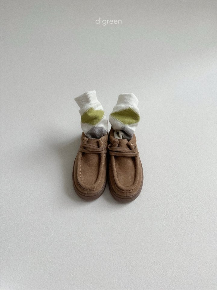 Digreen - Korean Children Fashion - #stylishchildhood - Argyle Socks Set - 10