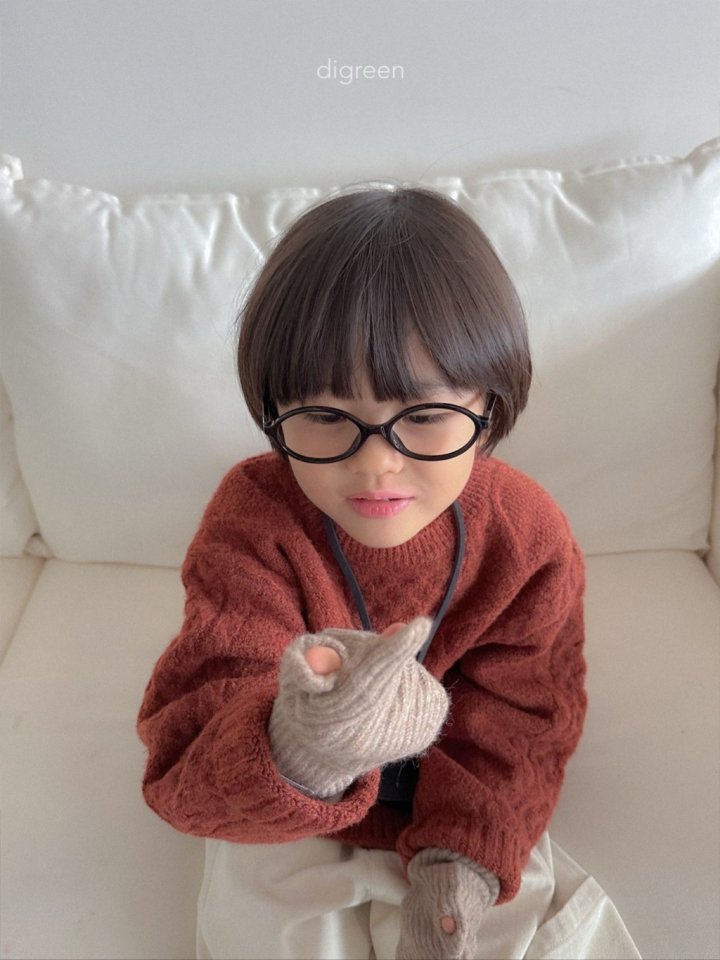 Digreen - Korean Children Fashion - #todddlerfashion - Wool Winnie Gloves - 12