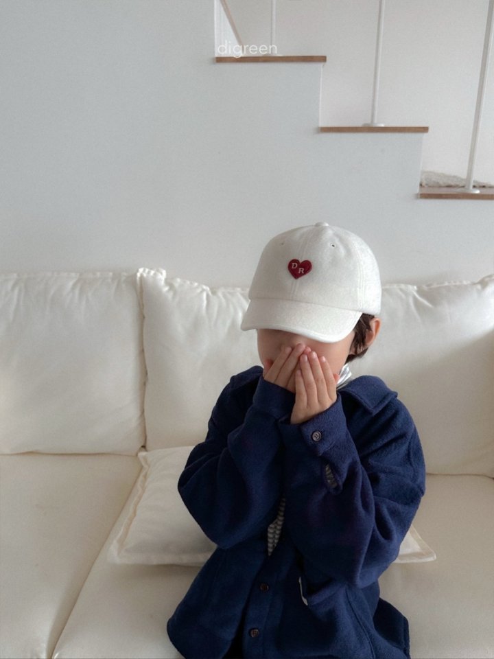 Digreen - Korean Children Fashion - #todddlerfashion - Bibi Heart Cap - 9