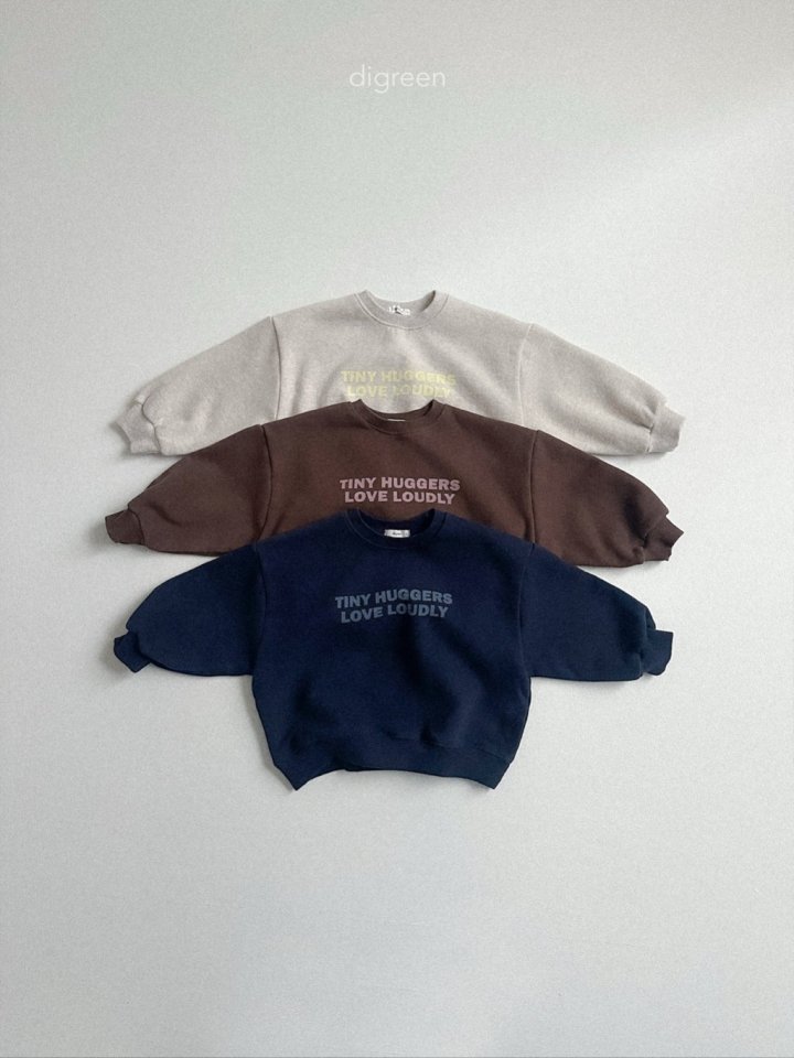 Digreen - Korean Children Fashion - #todddlerfashion - Letter Sweatshirt