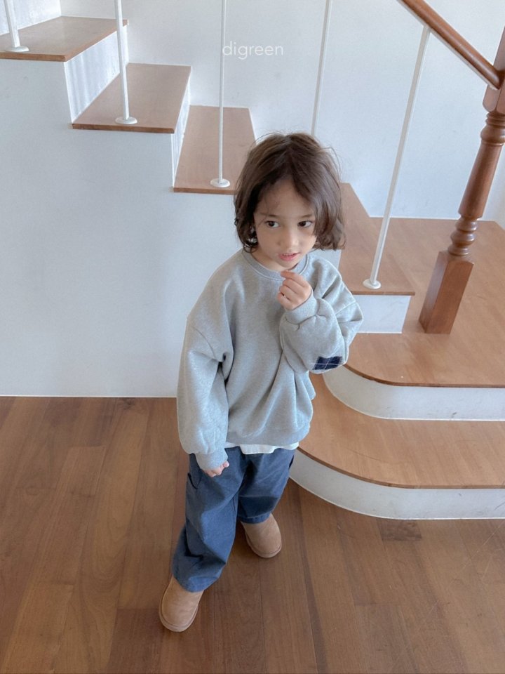 Digreen - Korean Children Fashion - #toddlerclothing - Argyle Patch Sweatshirt - 9