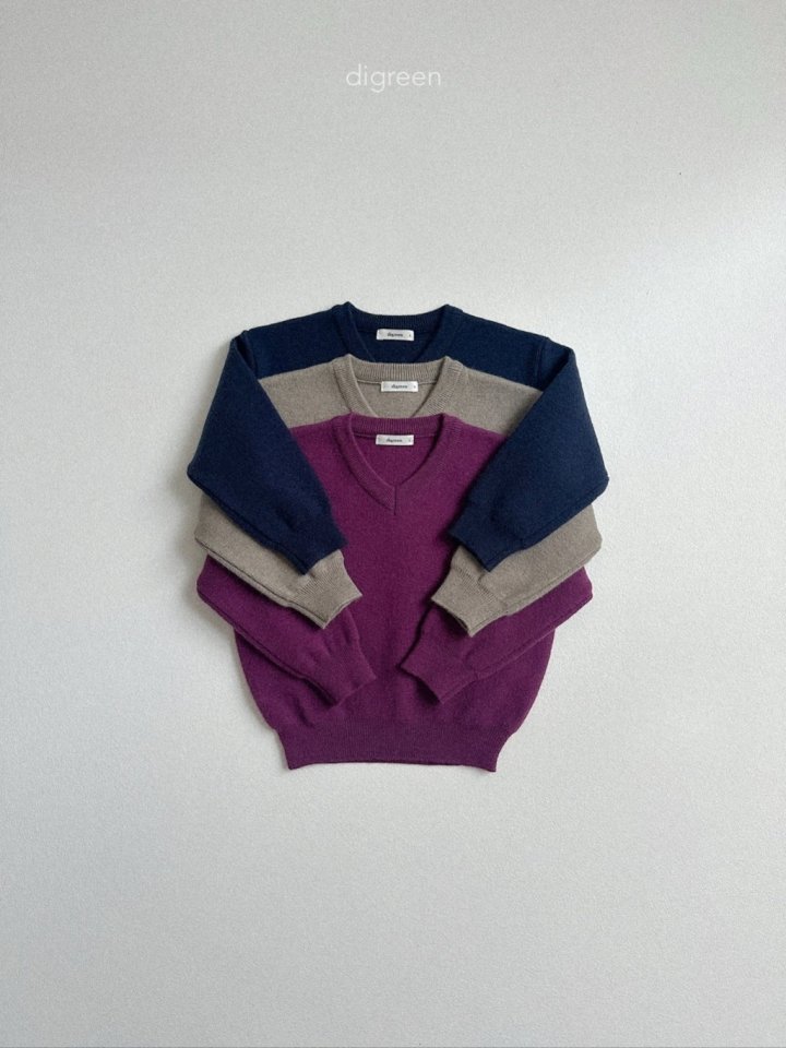 Digreen - Korean Children Fashion - #toddlerclothing - Vimo Knit