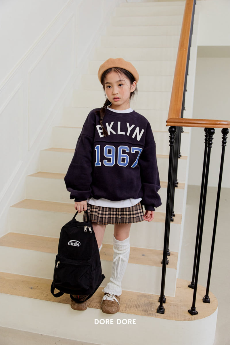 Dore Dore - Korean Children Fashion - #Kfashion4kids - BK Line Fleece Sweatshirt - 8