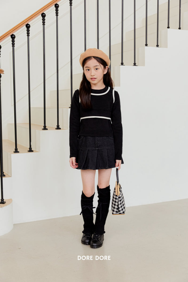 Dore Dore - Korean Children Fashion - #Kfashion4kids - Binding Layered Tee - 8